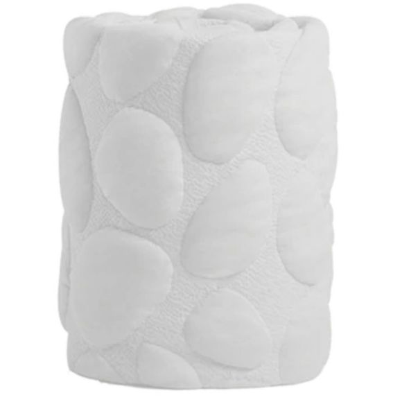 Nook Safe Sleep Crib Mattress Cover 3D Cloud Pebble